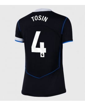 Billige Fotballdrakt Chelsea Tosin Adarabioyo #4 Replika Tredjedrakt Dame 2025-26 Kortermet Billige Fotballdrakt Chelsea Tosin Adarabioyo #4 Replika Tredjedrakt Dame 2025-26 Kortermet